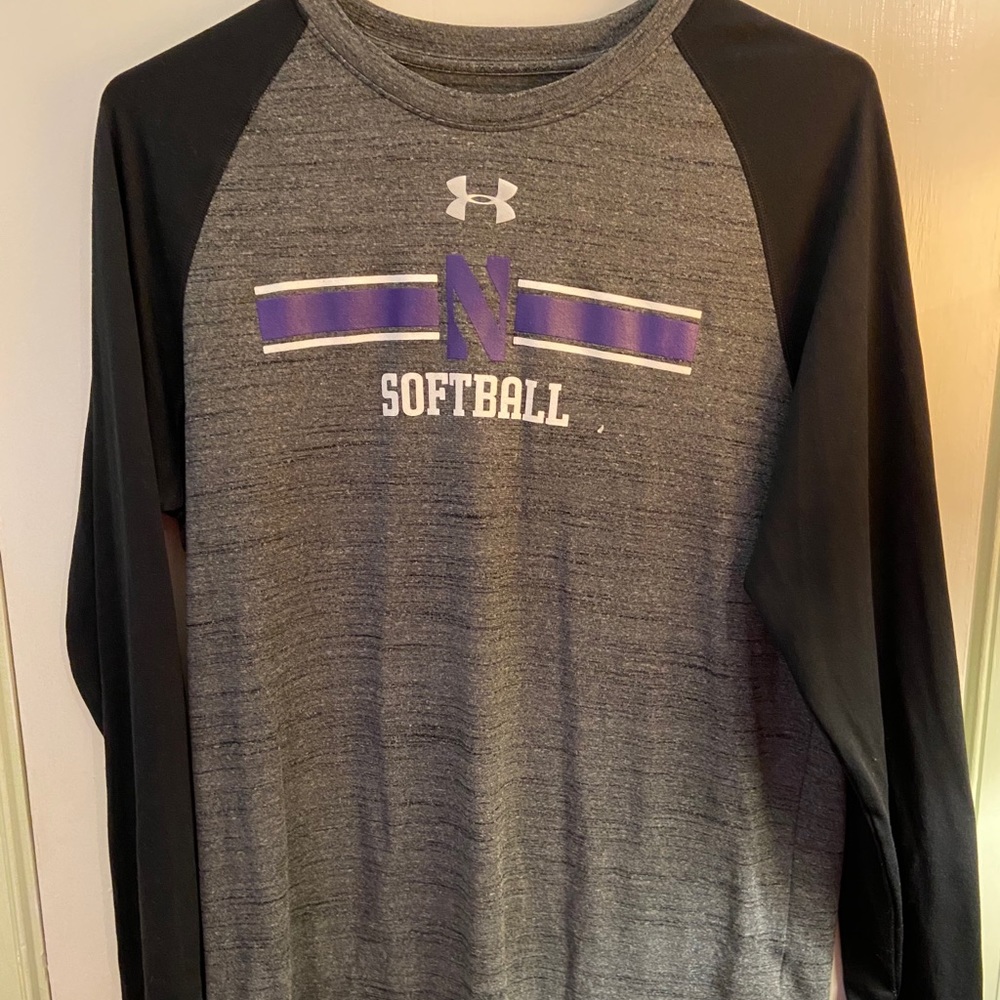Under Armour Northwestern Softball Long Sleeve M
